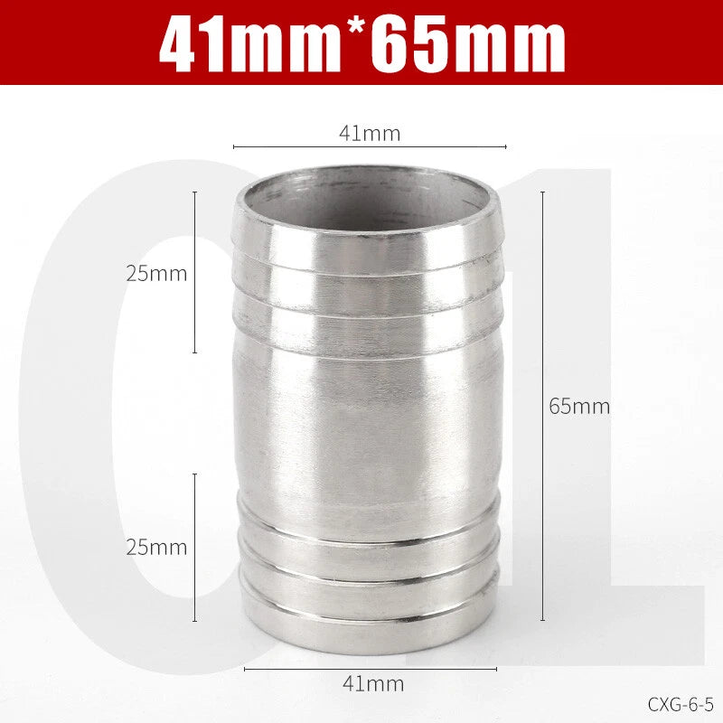 Stainless Steel BSP Hose Tail Connector Fitting — Y / L / T / Inline Type