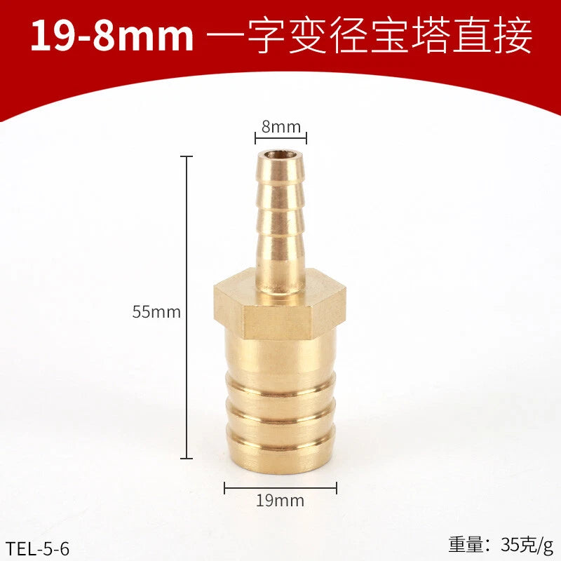 Brass Reducing Hose Fittings – Straight, L, T & Y Connectors for Gas & Air Tube