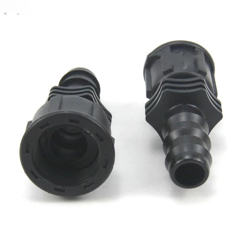 Plastic Hose Barb Fittings — Straight, Reducer, L, T, Y-Shape Pagoda Connectors