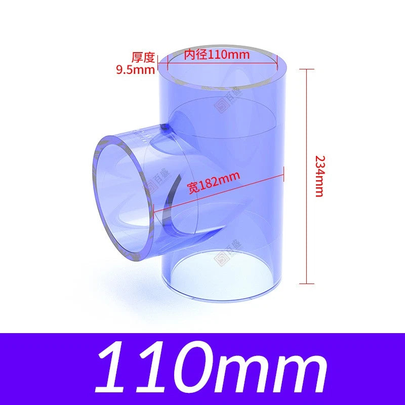 Clear PVC Fittings: Elbows,TEEs,Couplings,Caps,Unions,Ball Valves,Straight,Cross