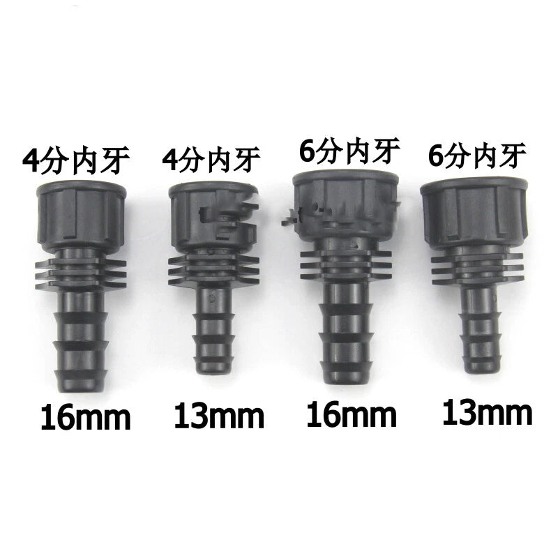 Plastic Hose Barb Fittings — Straight, Reducer, L, T, Y-Shape Pagoda Connectors