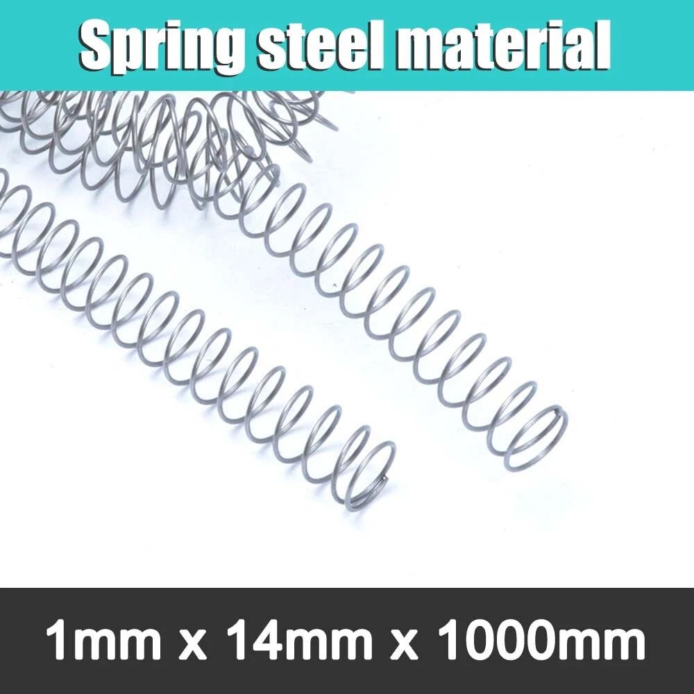 1000mm length Spring Stee Wire 0.3mm-6mm ,OD 6mm-60mm Compression Spring 1 Meter