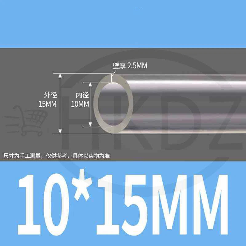 Clear PVC Hose Pipe Tube – Flexible Plastic Tubing for Water, Air, Pond & Aquarium