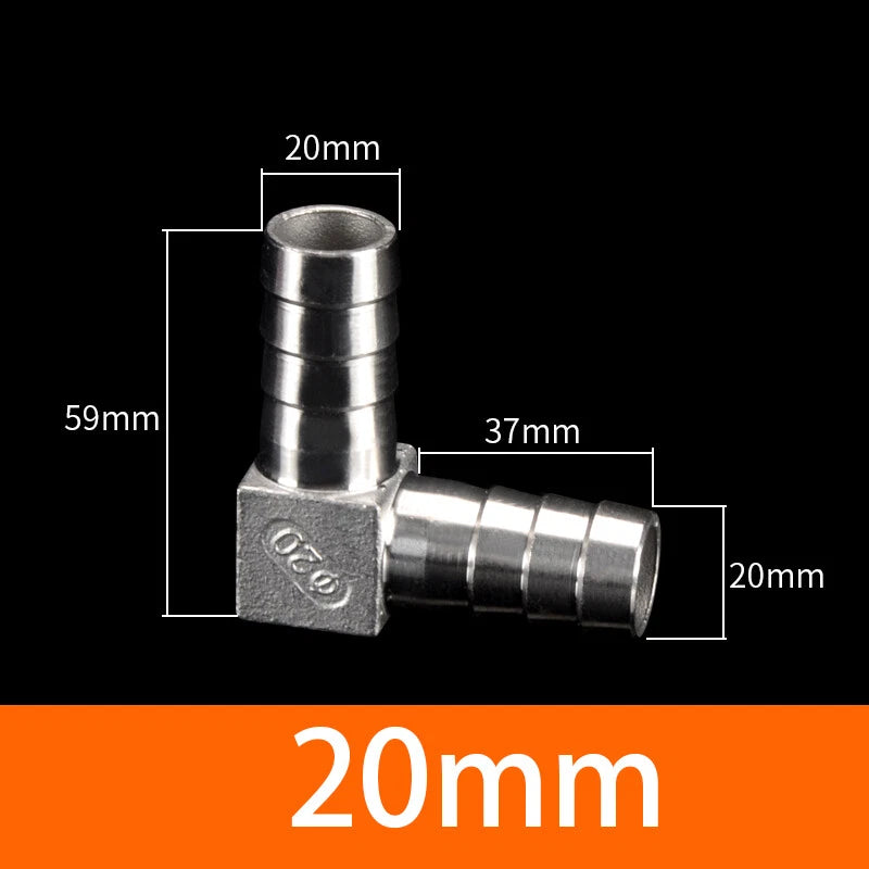 Stainless Steel T Joiner Various Piece Fuel Hose Gas Joiner Tee Connector 6-41mm