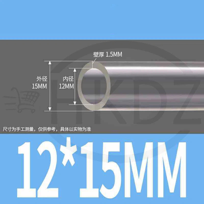 Clear PVC Hose Pipe Tube – Flexible Plastic Tubing for Water, Air, Pond & Aquarium