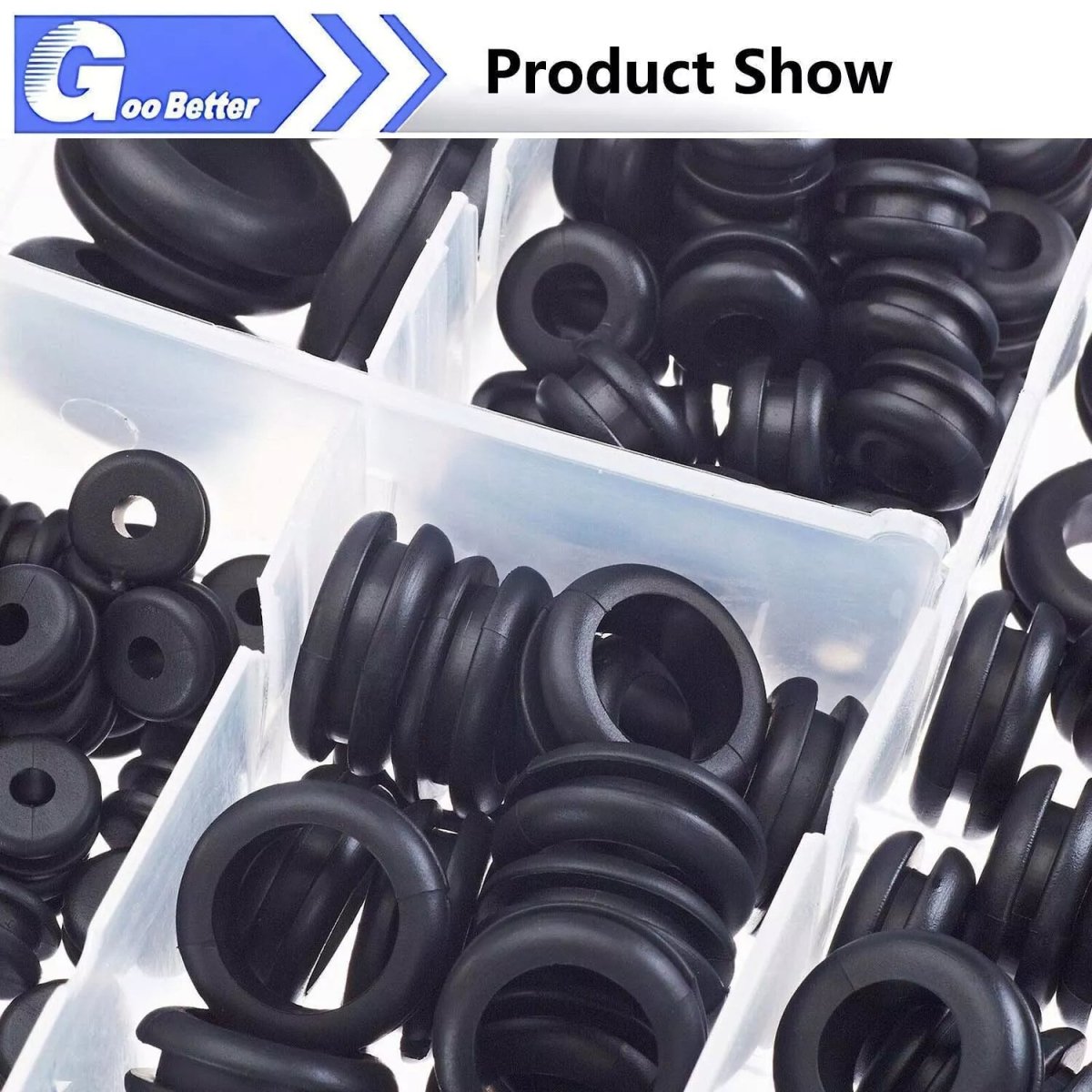 200 Pcs Rubber Grommet Assortment Kit Set Firewall Hole Electrical Wiring Gasket - HomeDIYer