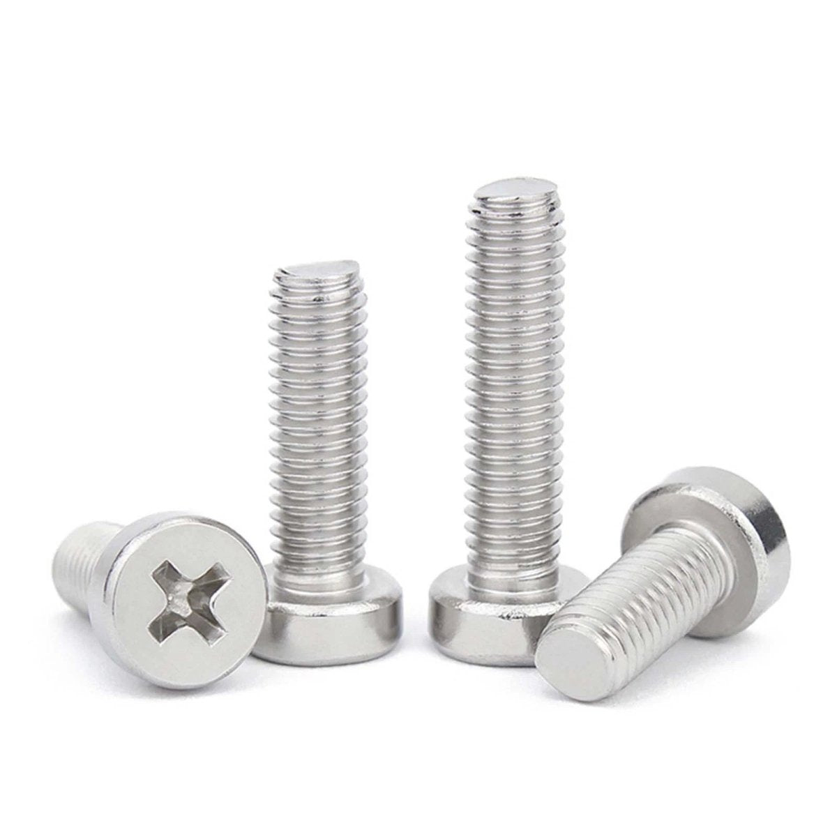 A2 Stainless Steel Cheese Head Phillips Machine Screws | M2–M8 Metric Bolts - HomeDIYer
