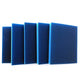Blue Double‑Sided Foam Sanding Blocks — P100 to P240 Grit Wet & Dry Sponge Pads for Wood Metal Auto