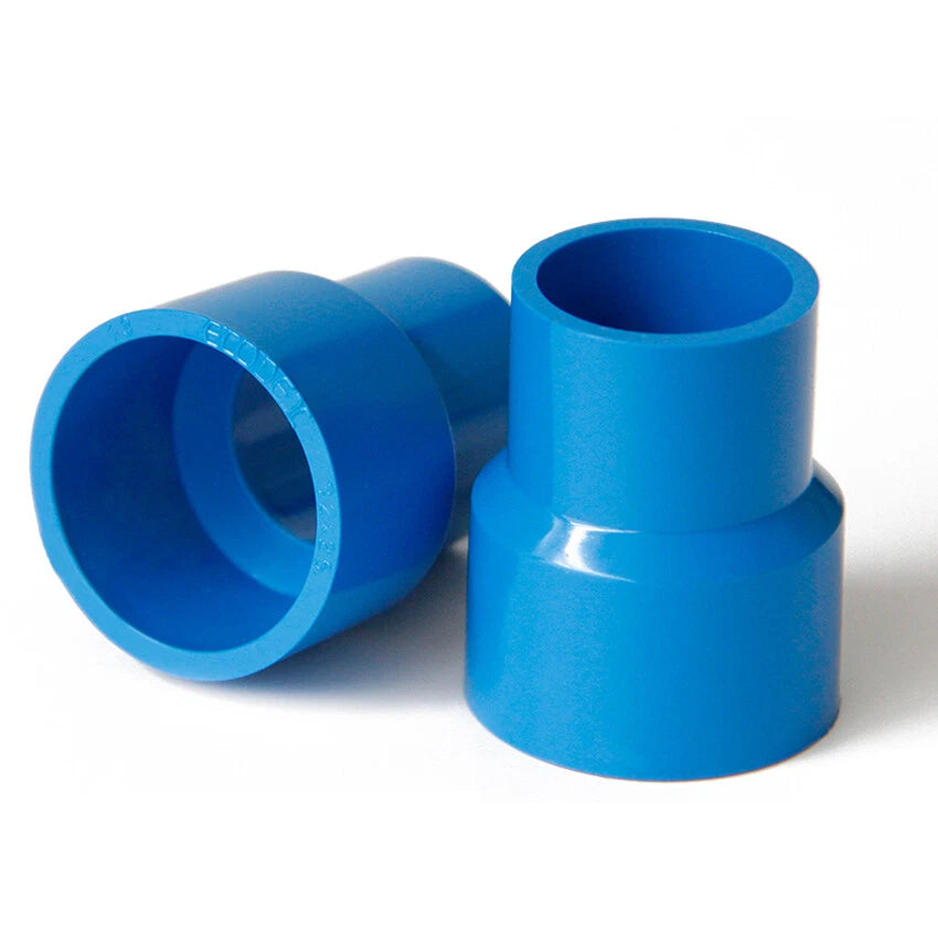 PVC 20mm-90mm ID Pipe Reducer Water Supply Pipes Fittings Adapter Connector