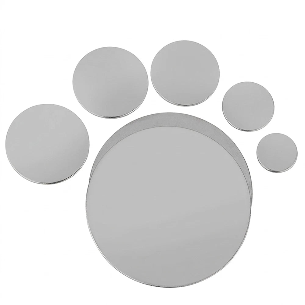 Stainless Steel Round Disc Blank — A2 Grade, φ3mm–φ150mm, Ultra Thin 0.1mm–2mm