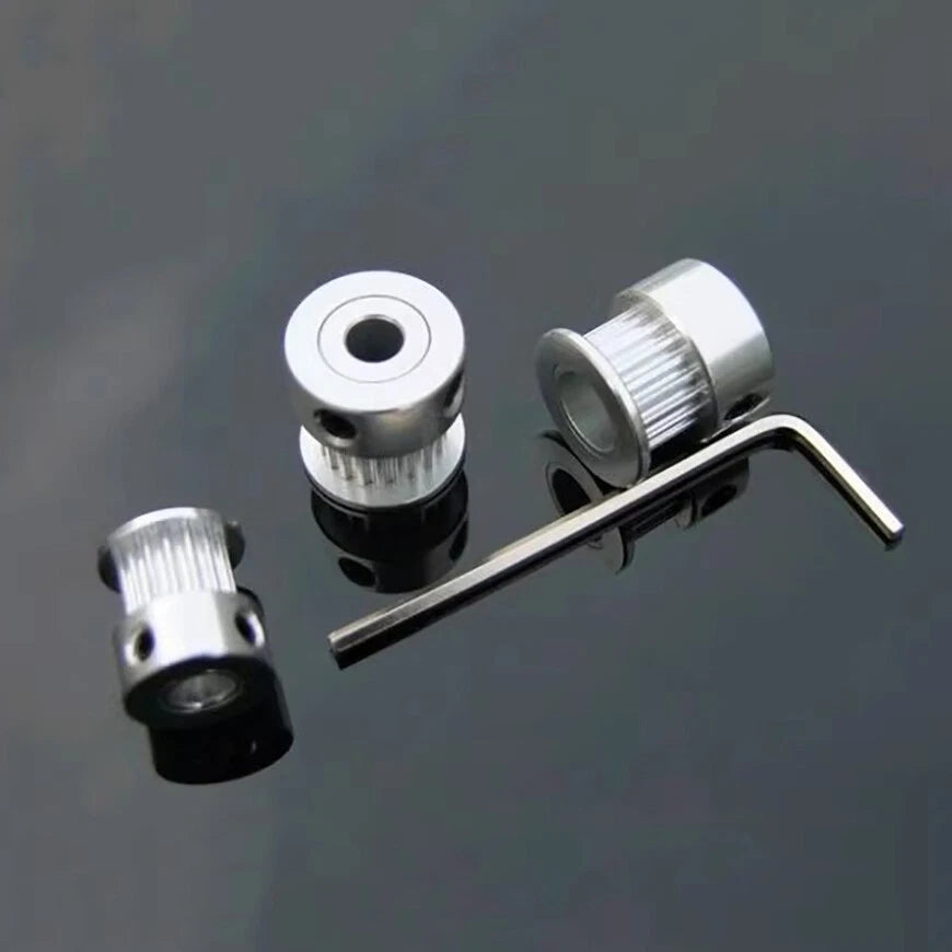 2GT 2mm Pitch Timing Belt Pulleys Drive Pulley 16 20 25 30 60 Tooth Fit 6mm Belt