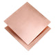 Natural Copper Plate/Sheet Metal Guillotine Cut 0.1mm To 5.0mm - Multiple Sizes