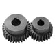 1 Module 45# Steel Spur Gear 20-80 Teeth 1M Keyway Bore Drive Gear For CNC Motor