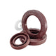 TC Skeleton Oil Seal FKM Double Lip Rotary Shaft Seal — 10mm Height, ID 12–90mm