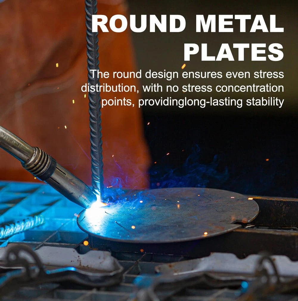 Mild Steel Discs Round Disks Circles Laser Cut Sheet Plate Metal 0.3 - 3mm Thick