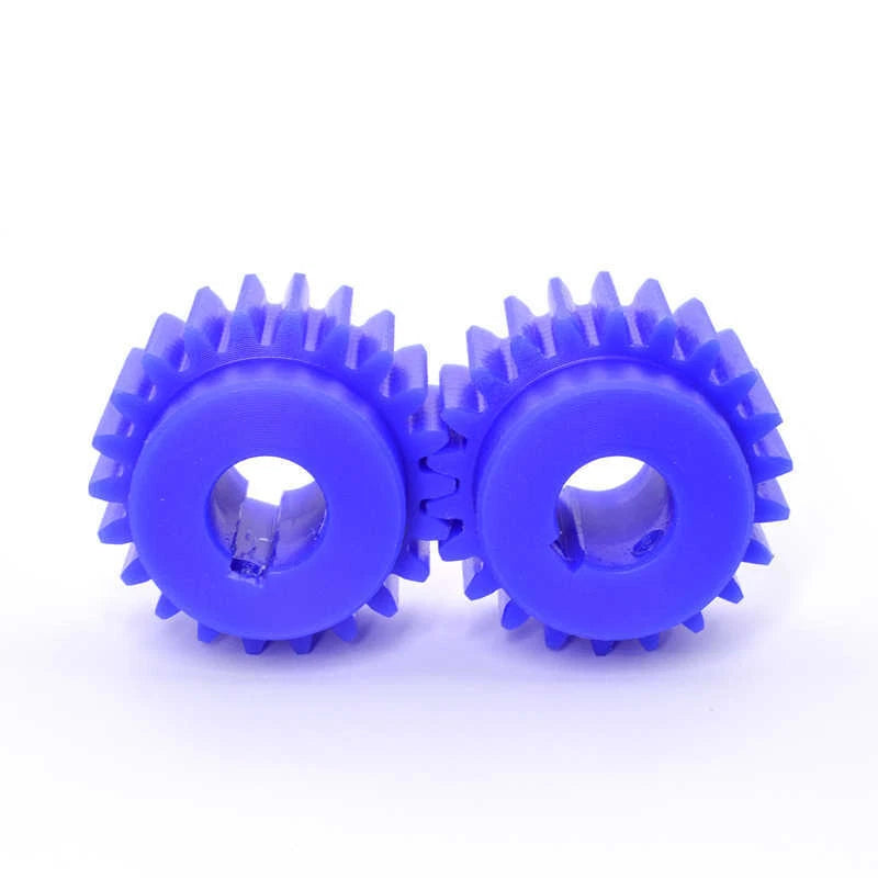 3 Mod Blue Nylon Spur Gear with Step 12-20 Teeth 14-30mm Bore Pinion Motor Gear