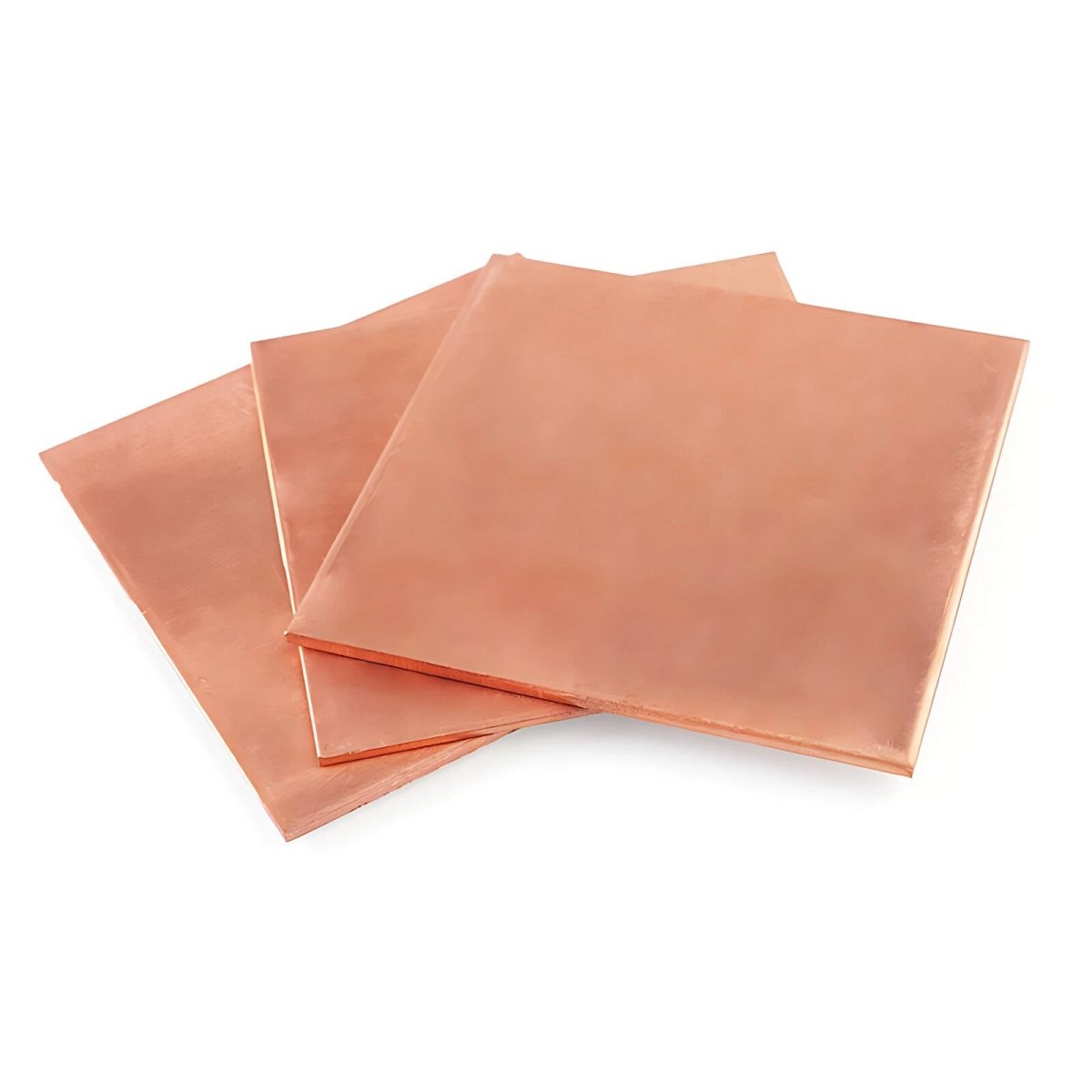 T2 Pure Copper Plate/Sheet Copper Block Laser Cut Many Sizes 0.5mm to 8mm Thick - HomeDIYer