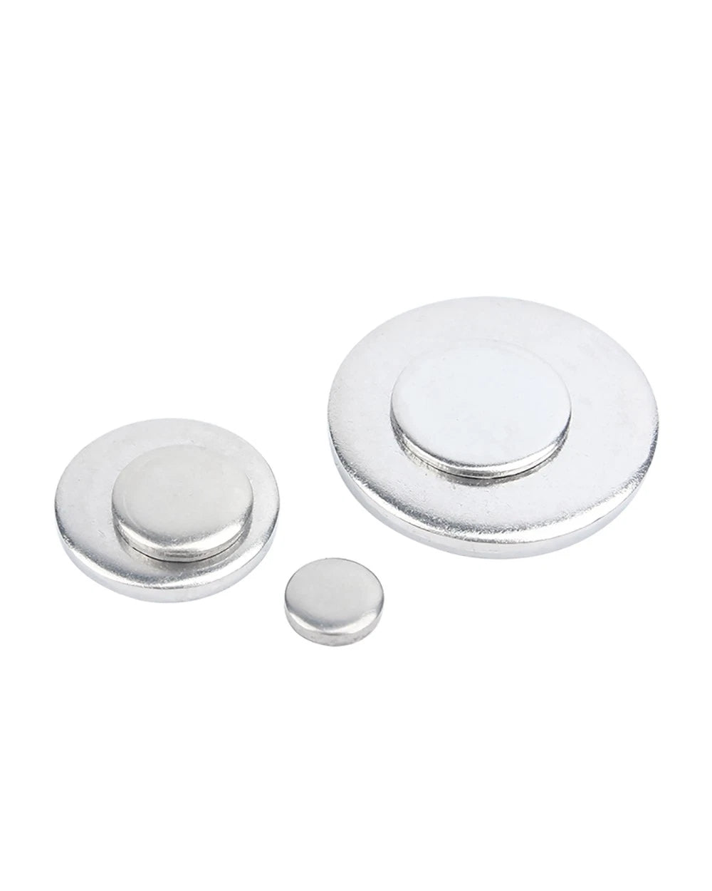 304 Stainless Steel Blank Round Disc — Metal Plate Ø18–80mm, 1–5mm Thick