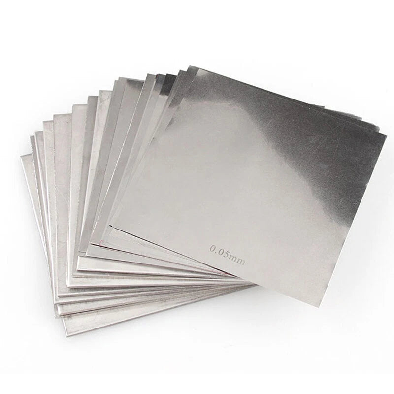 Thick 0.01mm - 3mm 301 Stainless Steel Sheet Plate 100mm-500mm Metal Sheets