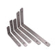 304 Stainless Steel Triangle Shelf Bracket Wall-Mounted for Bookshelf Storage