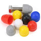 Hex Bolt & Nut Protection Caps – Plastic Hexagonal Screw Covers for M4 M5 M6 M8 M10 to M24 (PE, 5-100 Pack)