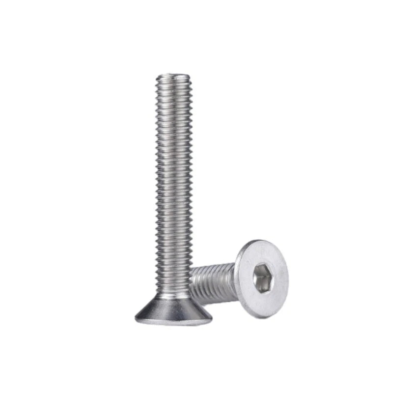 Allen Countersunk Head Screws V4A Steel Hexagon Socket Flat Head Machine Screw
