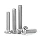 M3 M3.5 M4 M5 A2 Stainless Steel Pozi Pan Head Machine Screws DIN 7985