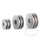 Cast Iron Drive Pulley Double Groove 2A Flat For A/V Belt Pulley OD 60mm-180mm