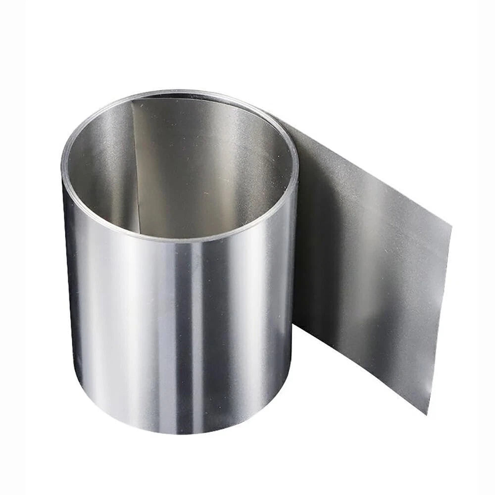 304 Stainless Steel Thin Sheet & Foil Strip Roll — 0.05mm to 3mm Thick