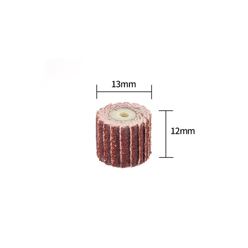 13mm Sanding Flap Wheel 80-600 Grit | Abrasive Sandpaper Disc for Dremel & Rotary Tools