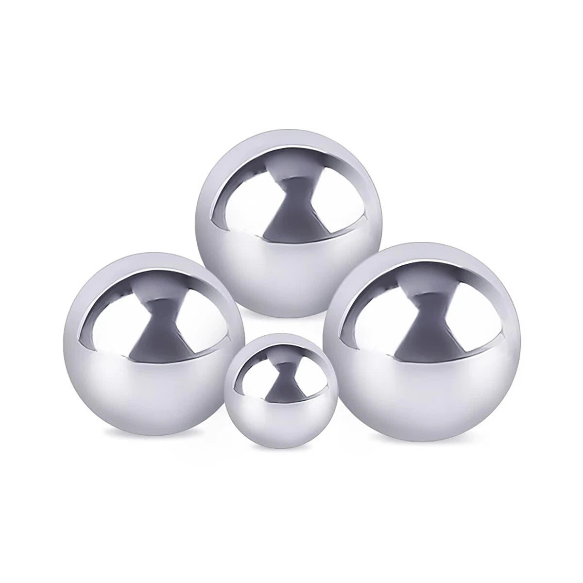 High-Precision 1mm to 19mm Diameter 440C Stainless Steel Ball Bearings (G10)