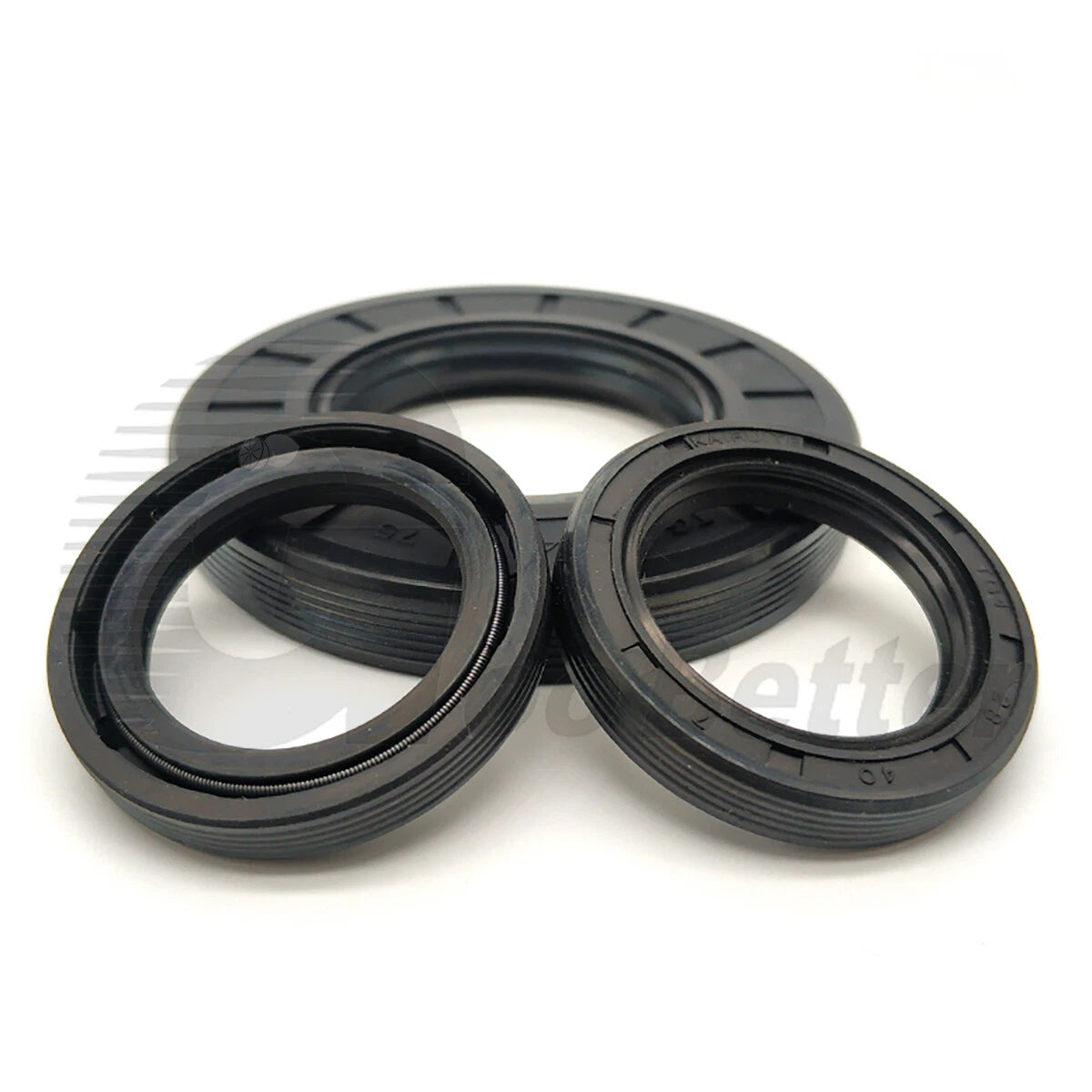 TC Oil Seal 33mm 34mm 35mm ID — NBR Double Lip Rotary Shaft Seal Ring (2 PCS)