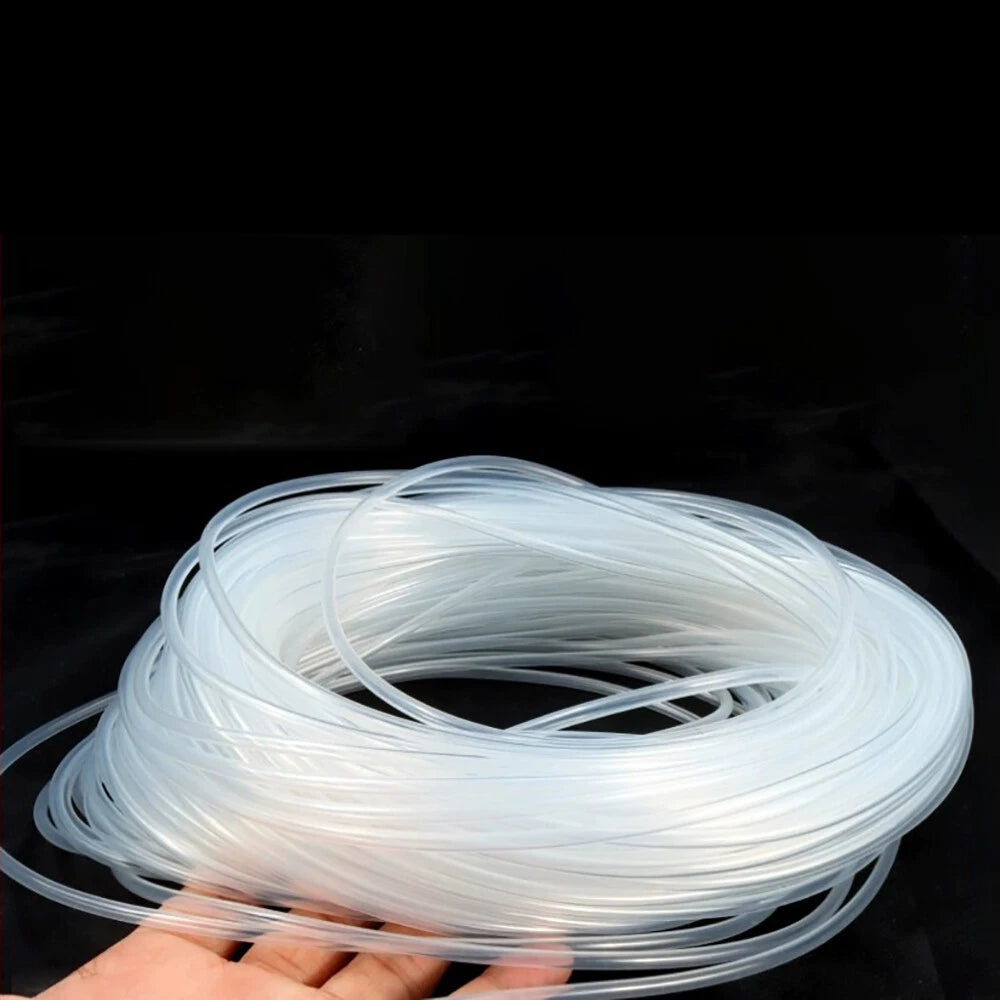 Clear Silicone Tubing — Flexible Capillary Hose ID 0.3–6mm OD 0.8–9mm
