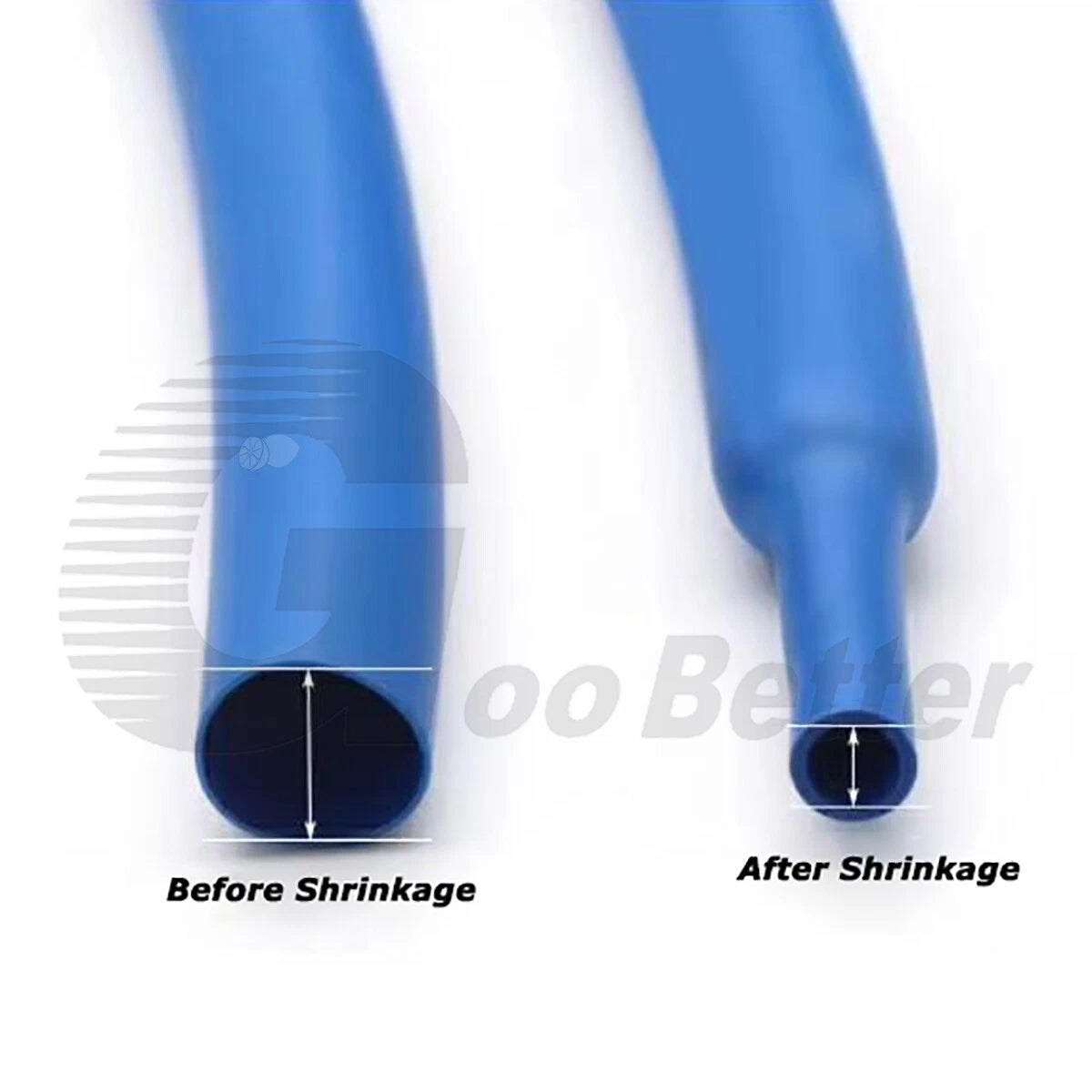 Blue Heat Shrink Tubing – 2:1 / 3:1 / 4:1 Ratio, Φ0.6mm–Φ80mm, Wire & Cable Sleeving