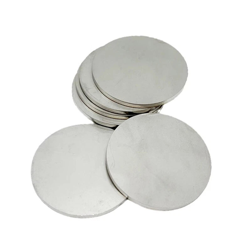 Stainless Steel Round Blank Discs — A2 Grade, Laser Cut, Ø50–400mm