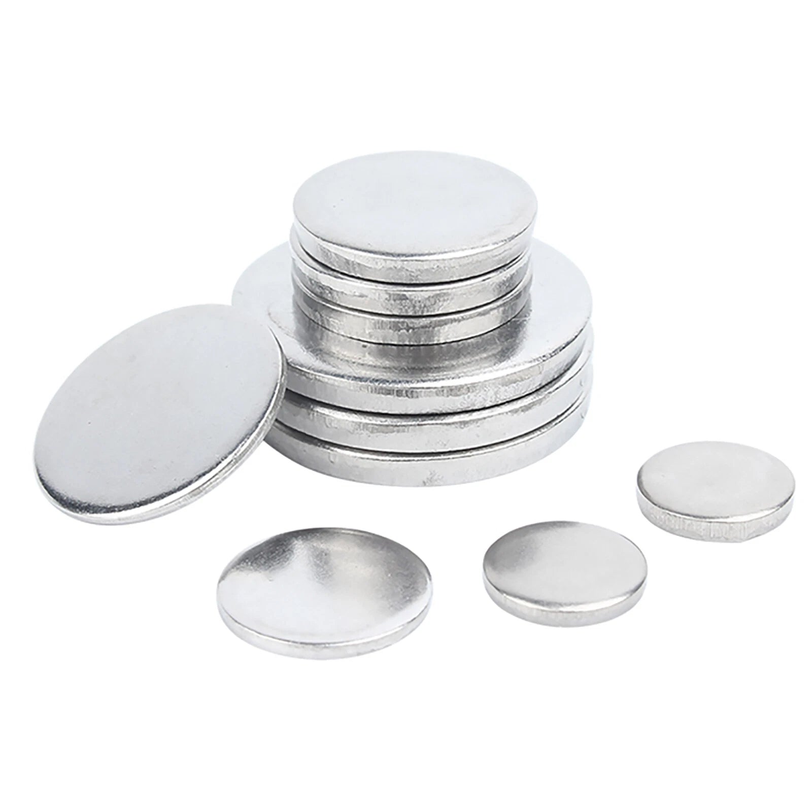 A2 Stainless Steel Blank Disc 0.5-10mm Thick 304 Laser Cut Round Sheet Plate