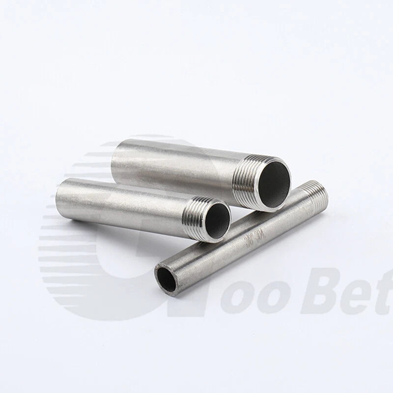 304 Stainless Steel Weld Nipple BSP Screwed Pipe Fitting | 1/4" to 4" (DN8–DN100)