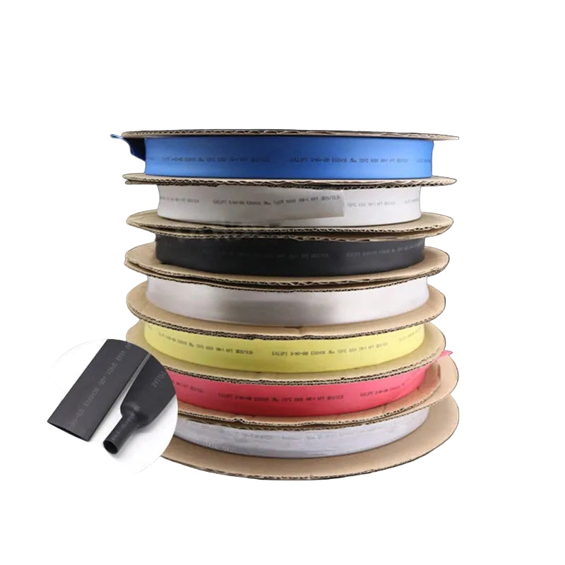 25mm Heat Shrink Tubing 2:1 Ratio – Electrical Cable Sleeving & Wire Insulation
