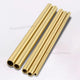 Brass Round Tube 1mm–10mm OD | 0.25mm Wall | 500mm Length