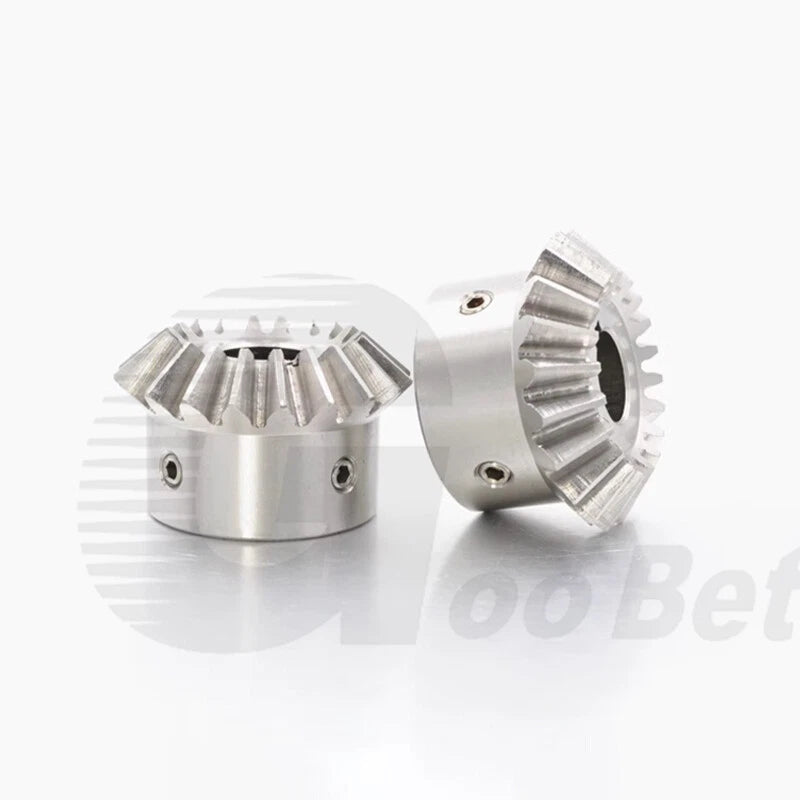Module 2 Bevel Gear Stainless Steel 90° 1:1 Pairing 20/25/30 Tooth Miter Gear