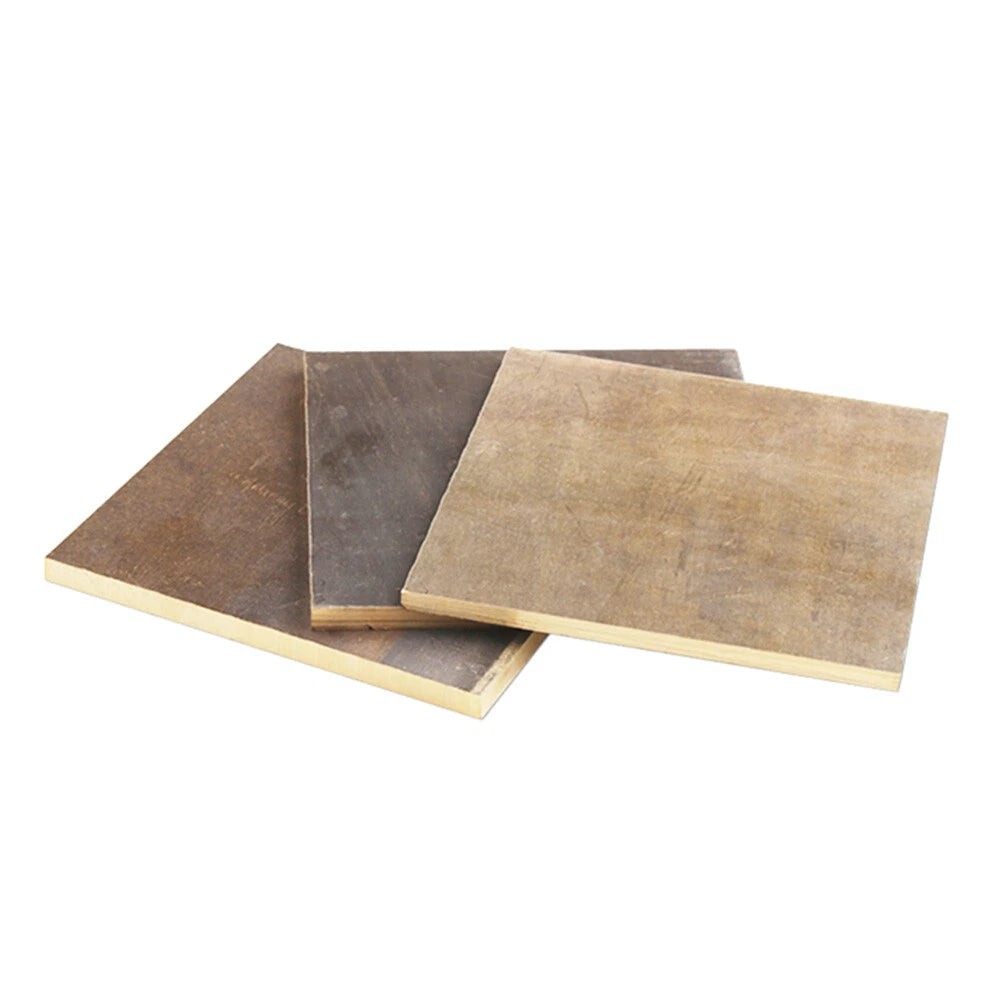 Thick 6/8/10/12 mm Aluminum Bronze Sheets Plate Albronze Solid Panel 100x100 mm