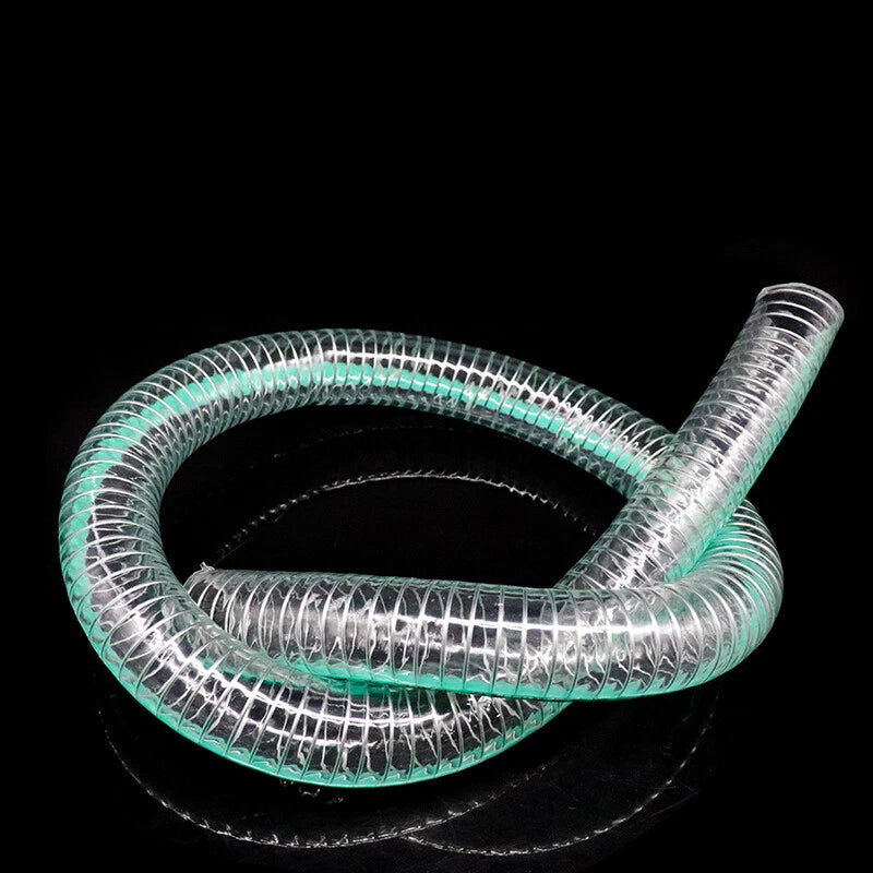PVC Braided Wire Reinforced Food Grade Hose Pipe — Ø 16–125mm, 1M