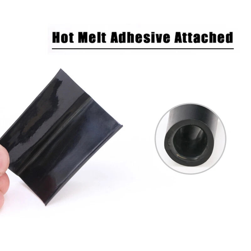 Black 3:1 Heat Shrink Tubing Adhesive Lined – Φ50mm Dual Wall Cable Sleeving