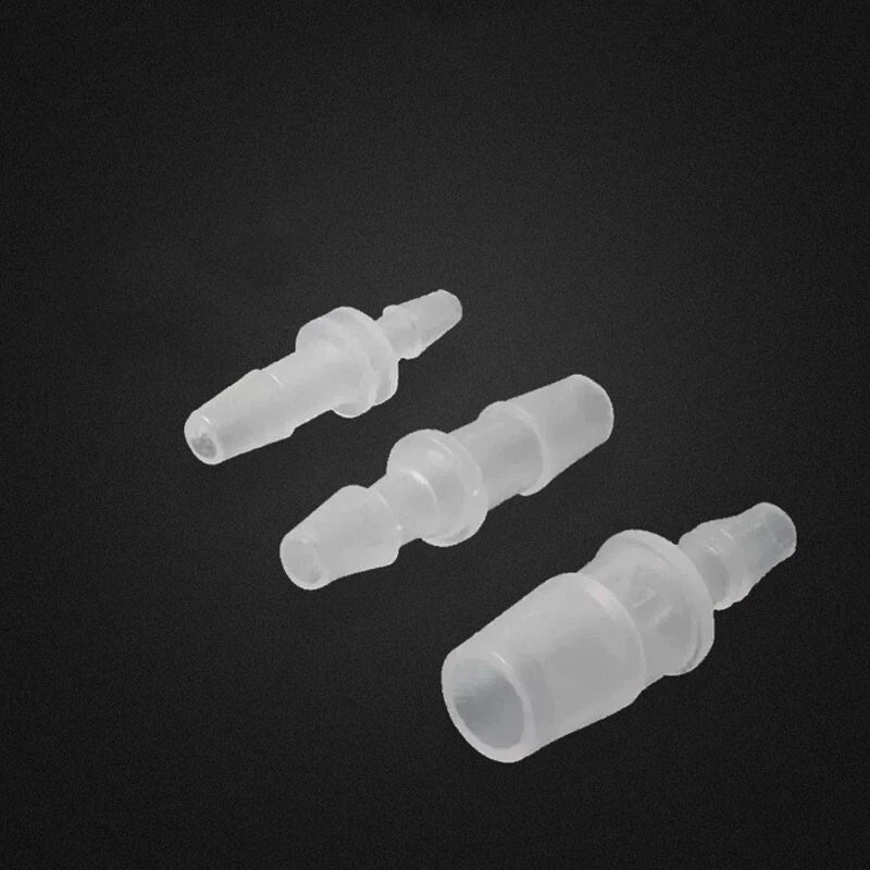 Plastic Straight Tube Joiner Connector — Hose Pipe Coupler 1.6mm to 19mm