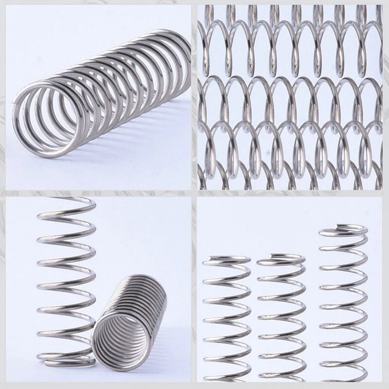 Compression Spring Dia 1.4mm Pressure Coil Springs OD 10-14mm A2 Stainless Steel