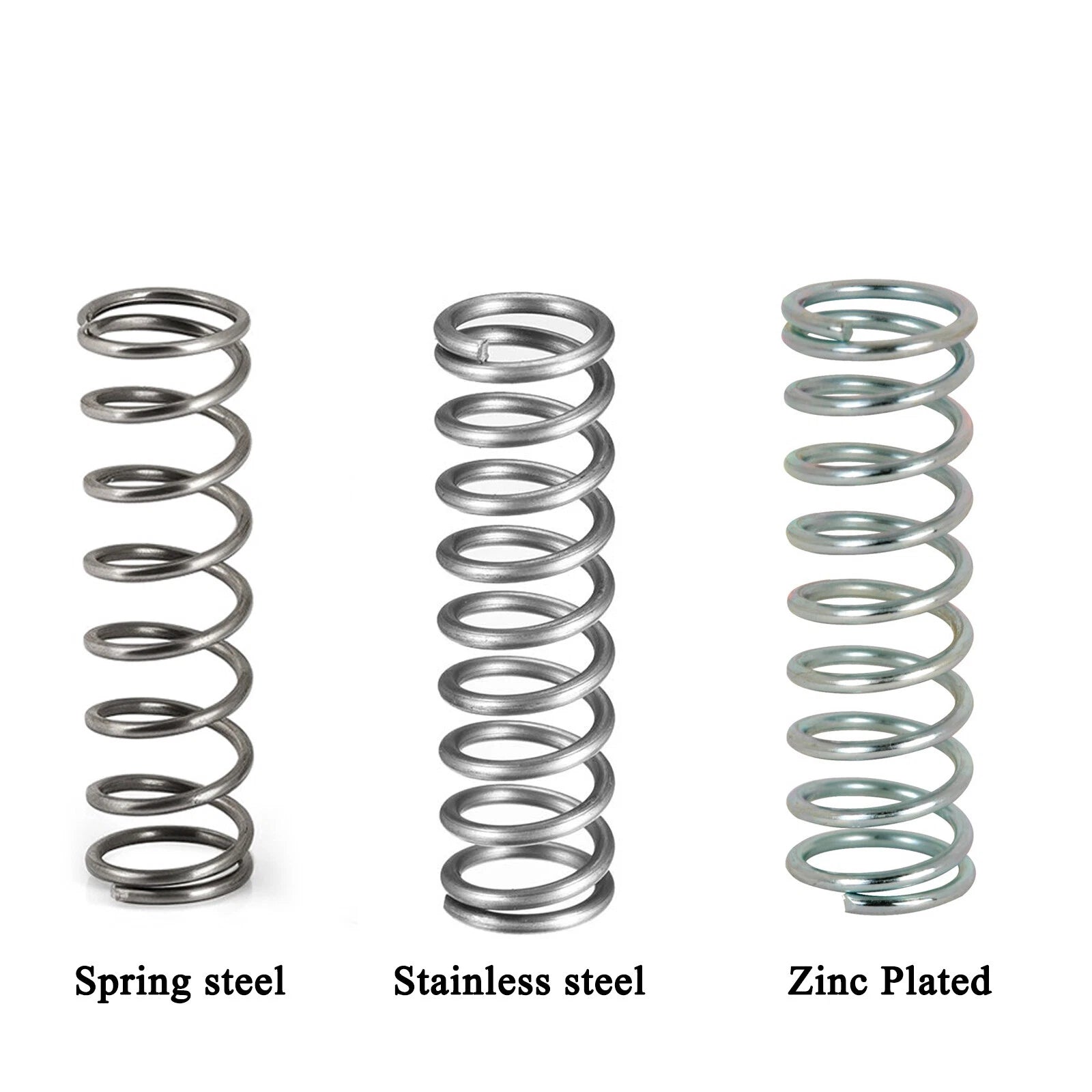 100mm Long Compression Spring 12mm - 80mm Diameter，Pressure- coiled springs