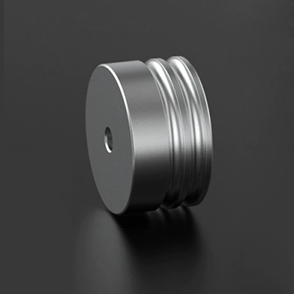 Double U Grooved Pulley PU Round Belt Pulleys Aluminum Width 2mm OD 10mm-60mm