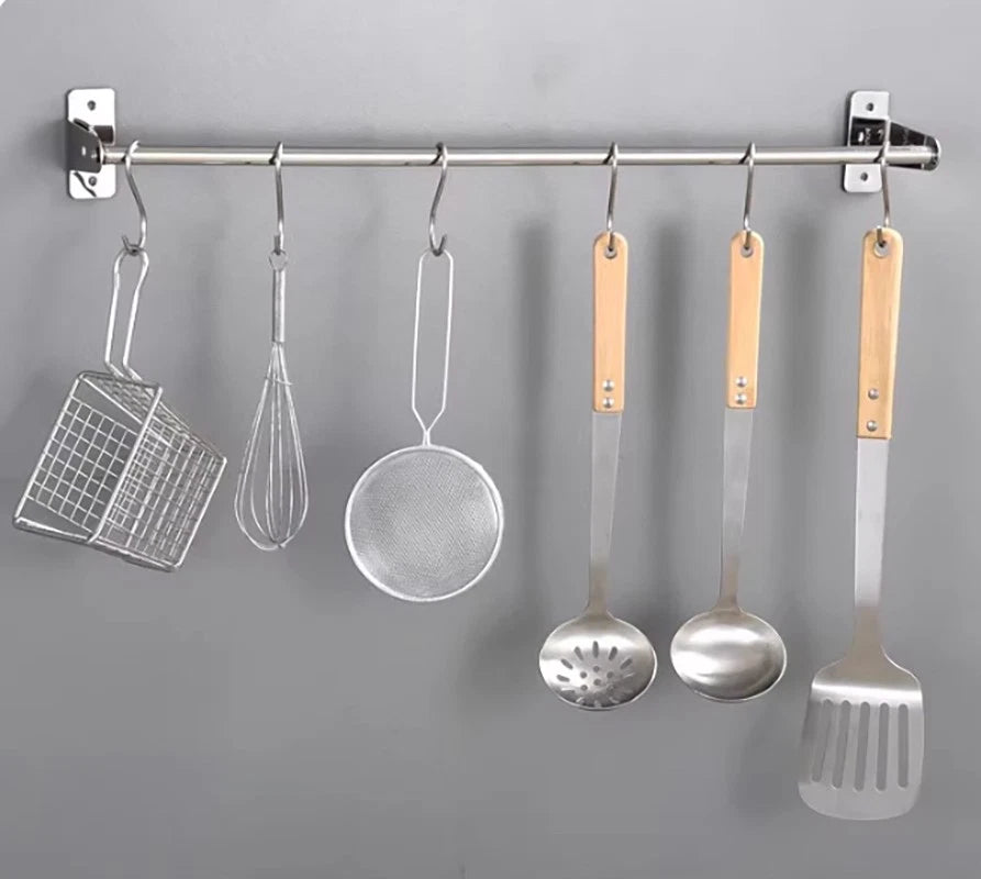 S Hooks Stainless Steel Kitchen Pan Utensil Bathroom Clothes Hanger Hanging