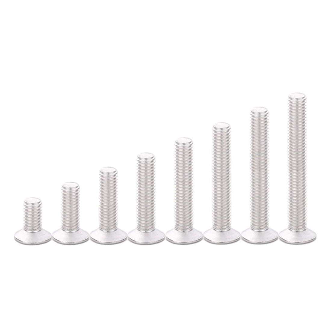 M3-M10 Aluminum Alloy Phillips Countersunk Flat Head Machine Screws | Anodized