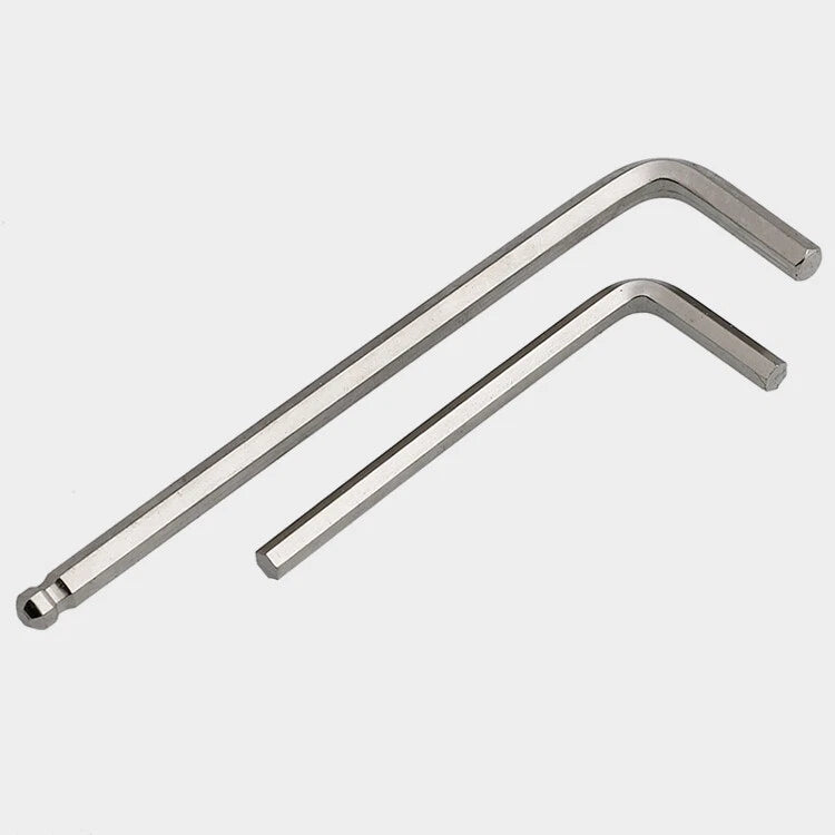 Imperial Short & Long Arm Allen Keys-Hex Wrench-Steel Hexagon Key 1/2-5/64"